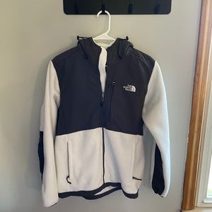 North Face Denali Fleece - White - Large
